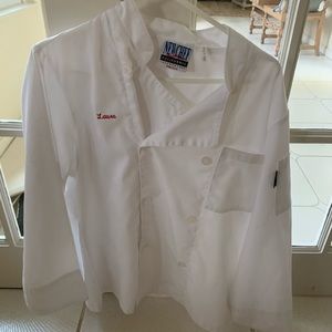 Laura chef jacket nwot never worn small